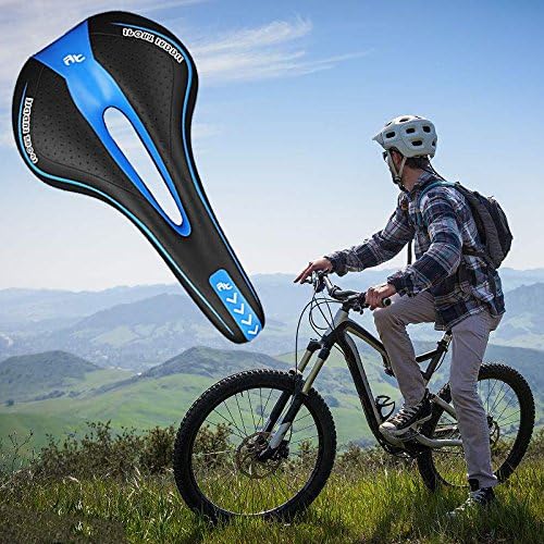 OFKPO Sella della Bicicletta, Silicone Sedile Della Bicicletta Sella MTB Comfort Anti-Shock Sedile Antiscivolo MTB - immagine 9