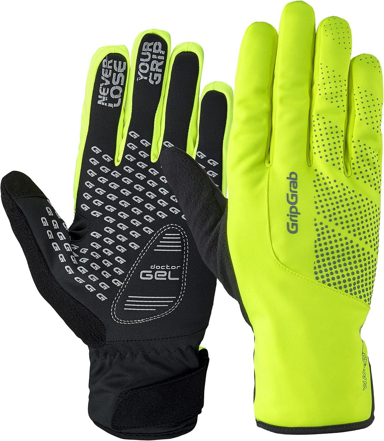 GripGrab Ride Guanti da Ciclismo Impermeabili Termici Invernali Imbottiti Touchscreen Antivento Antipioggia